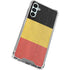 Belgium Flag Distressed Galaxy A15 5G Clear Case